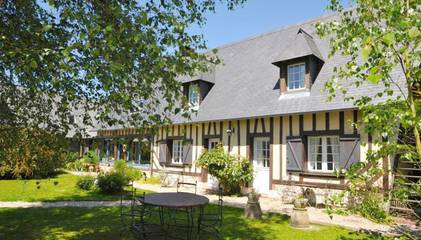 Chambre d’hôte pour 2 personnes, avec terrasse et jardin à Conteville