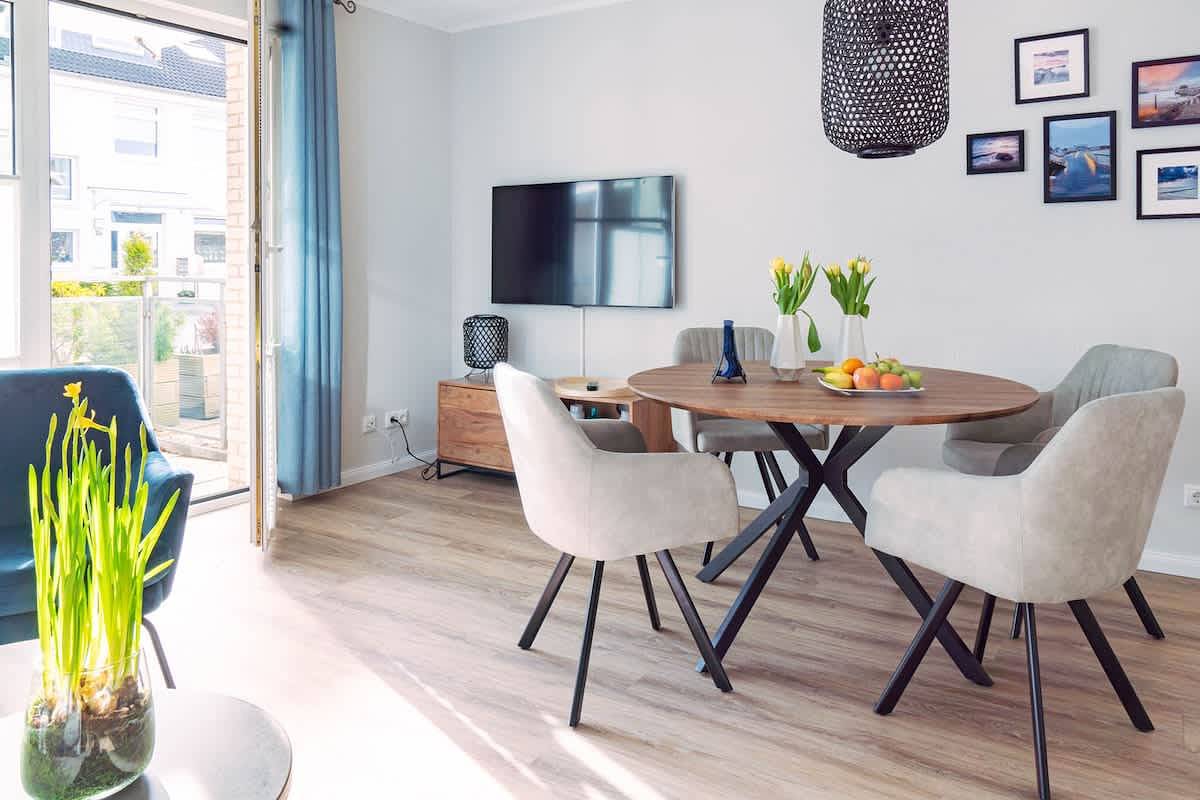 Ganze Wohnung, Ferienwohnung für 4 Personen mit Balkon/Terrasse in Niendorf, Timmendorfer Strand