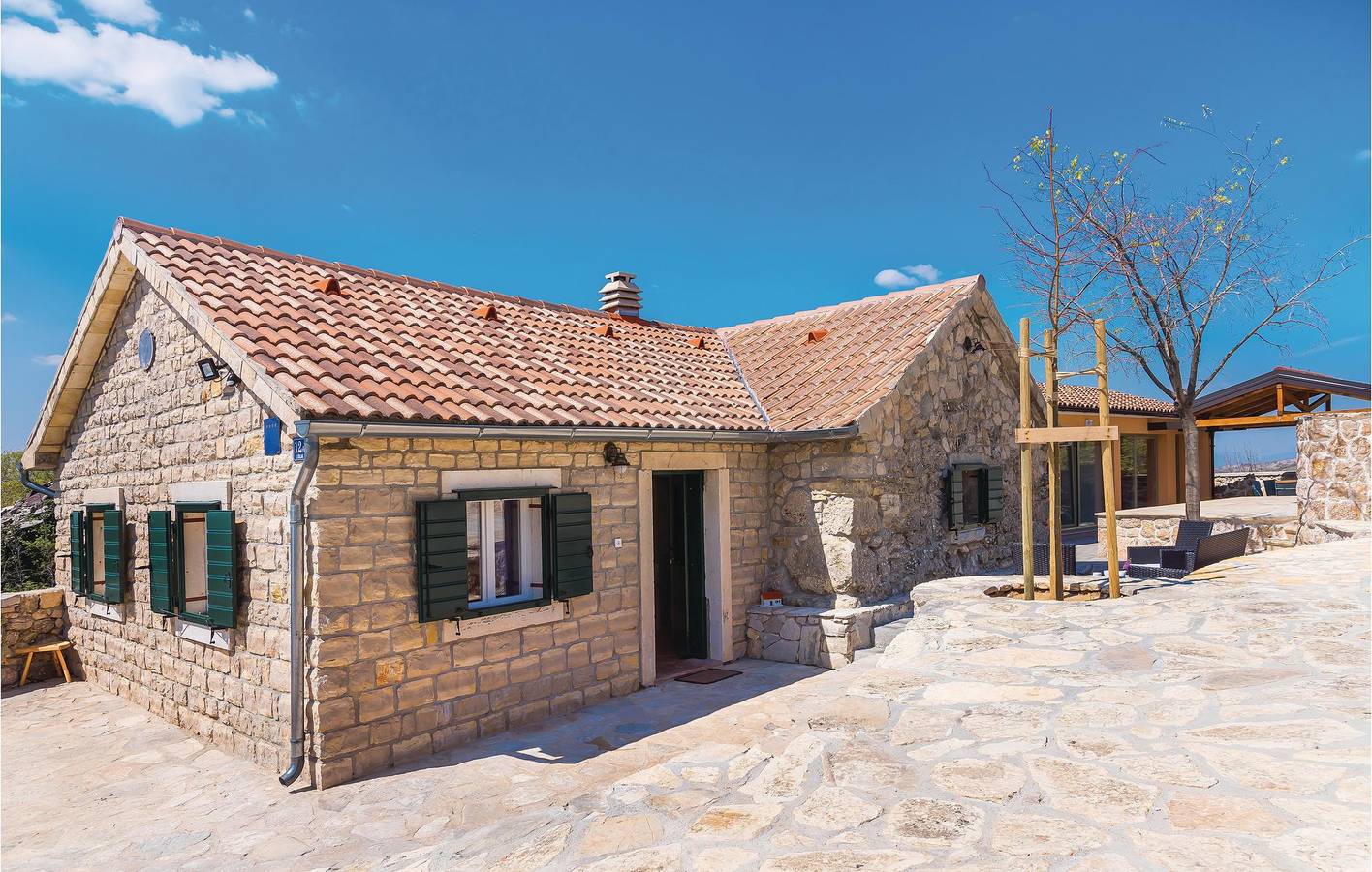 Ferienhaus für 7 Personen mit Pool in Dalmatinisches Zagora