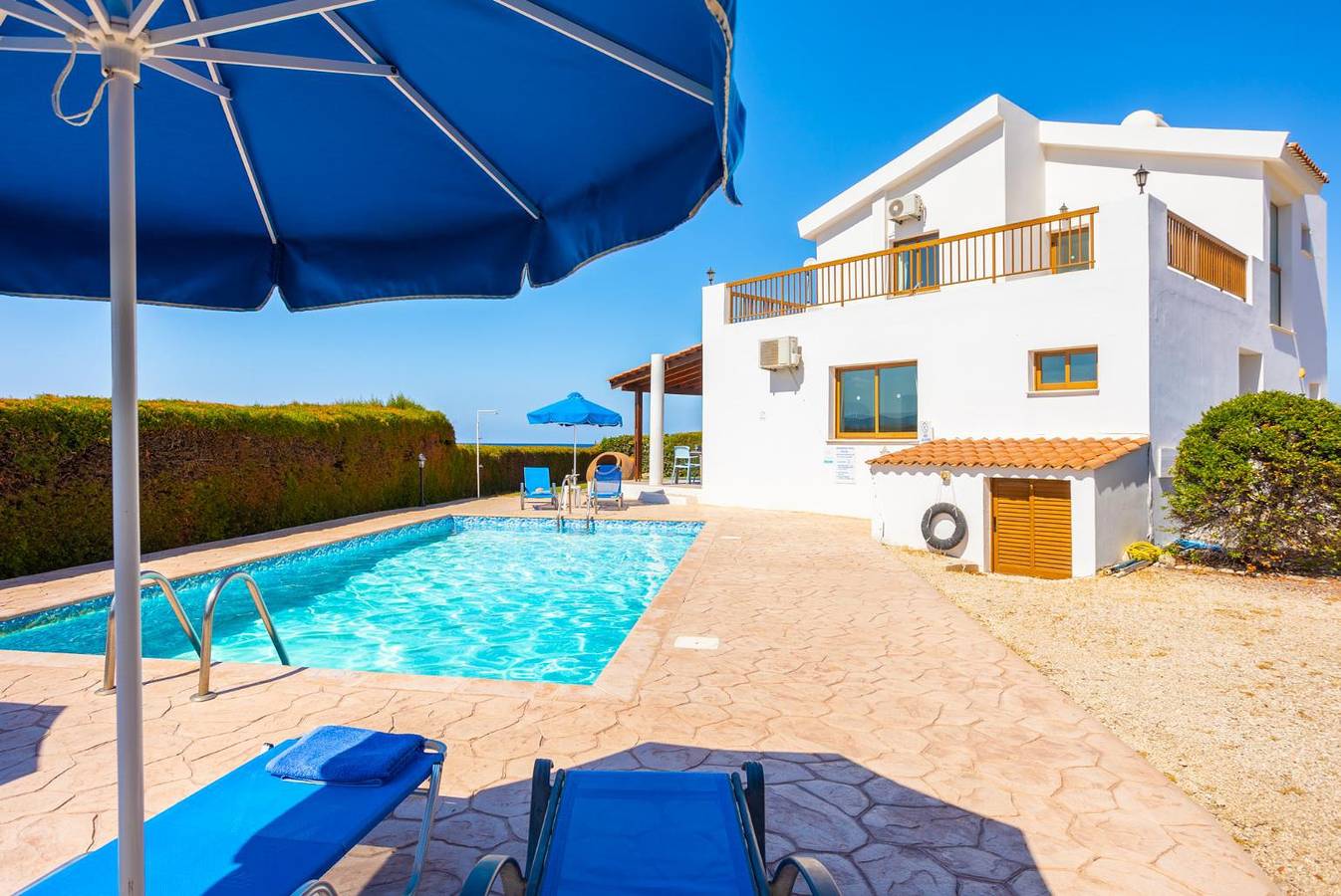 Villa für 6 Personen mit Garten in Πόλις Χρυσοχούς, Südzypern