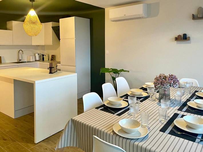 Gîte pour 8 personnes, avec vue et balcon dans Contis-Plage - 2