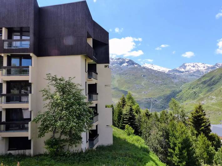 Gîte pour 2 personnes, avec Balcon dans Station De Val Thorens