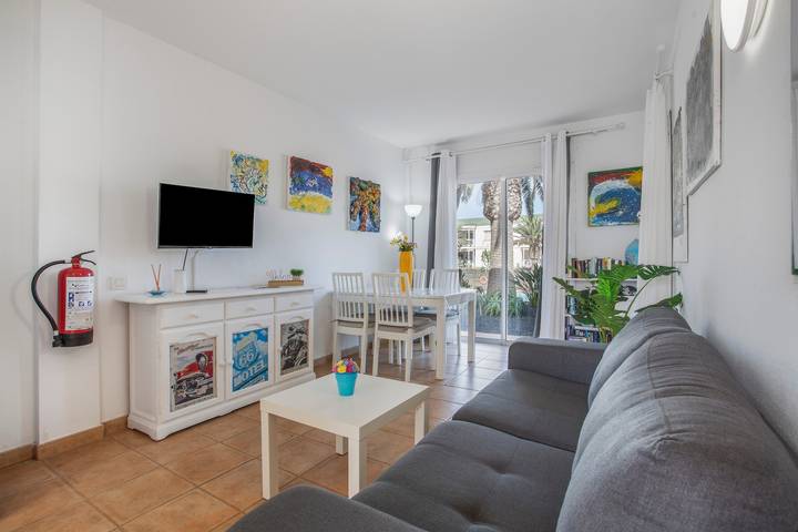 Apartamento de vacaciones para 3 personas, con jardín en Fuerteventura - 2