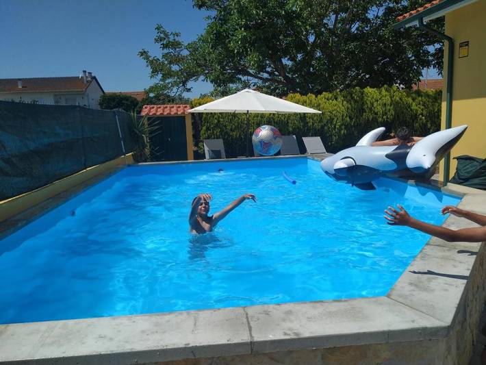 Casa de férias para 10 pessoas, com piscina e terraço e ainda vista and jardim, com animais de estimação em Montemor-o-Velho
