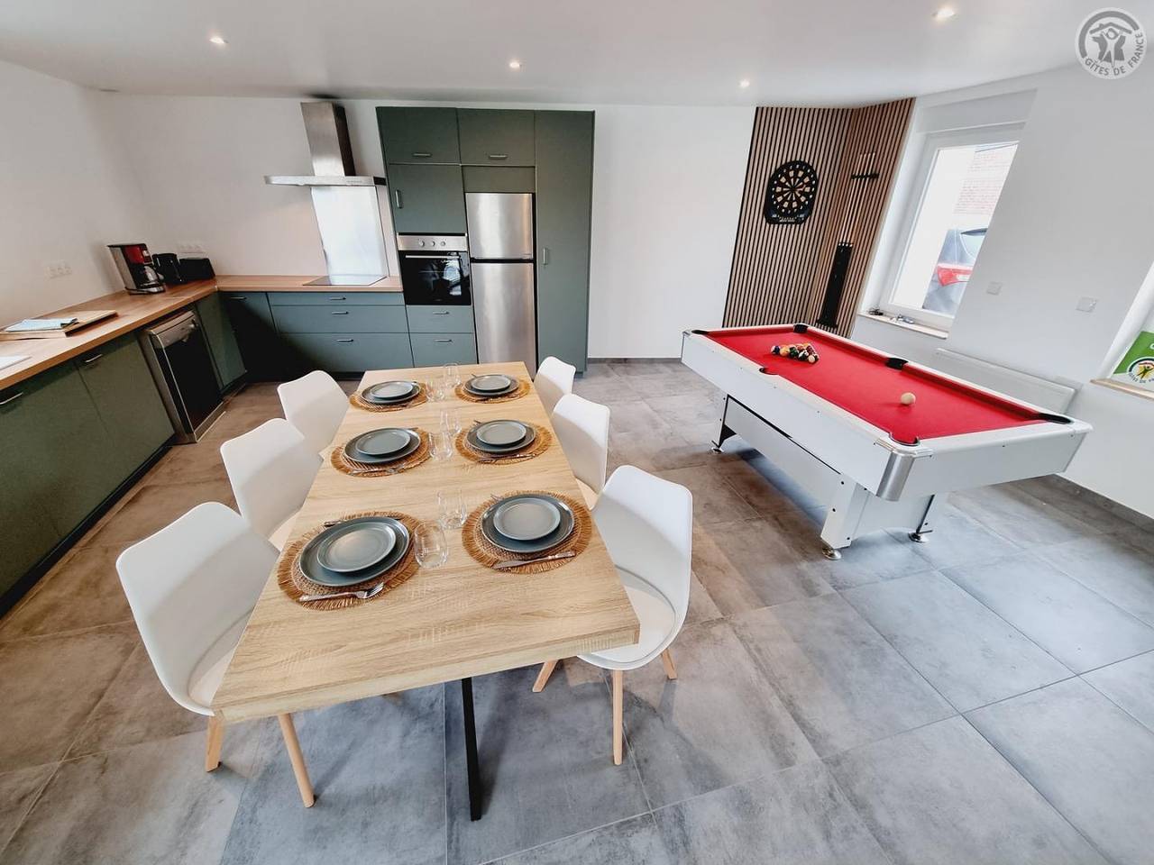 Le Lodge in Hasnon, Valenciennes en omgeving