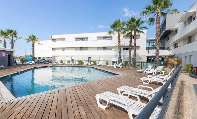 Ganzes Studio, Résidence Le Terral in Saint-Jean-de-Védas, Mittelmeerküste (Frankreich)