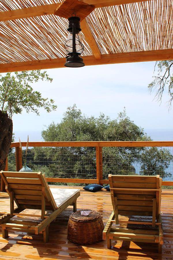 Camping für 2 Personen, mit Balkon und Terrasse sowie Ausblick in Griechenland - 2