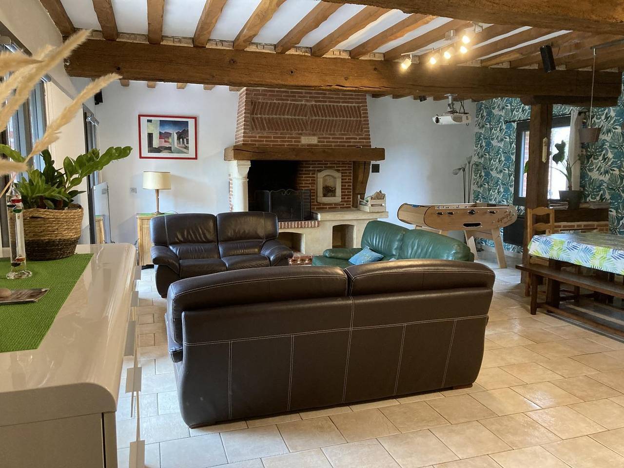 Gîte für 12 Personen mit Terrasse in Ganzeville, Le Havre und Umgebung