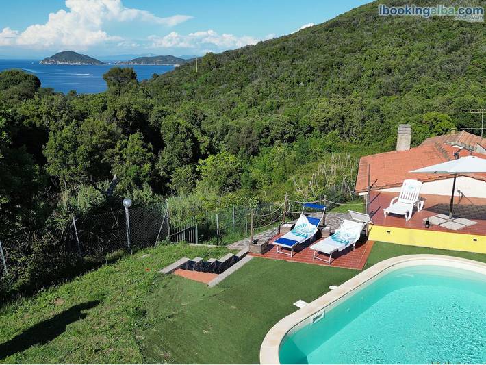 Villa mit pool für 6 Personen, mit Garten, kinderfreundlich auf Elba