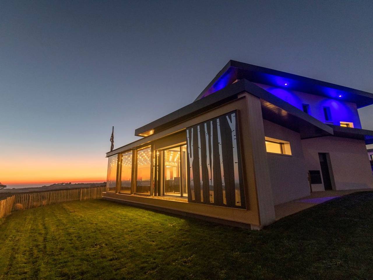 Villa mit Meerblick und privatem Spa - les gîtes de Fabie in Plougonvelin, Región de Brest