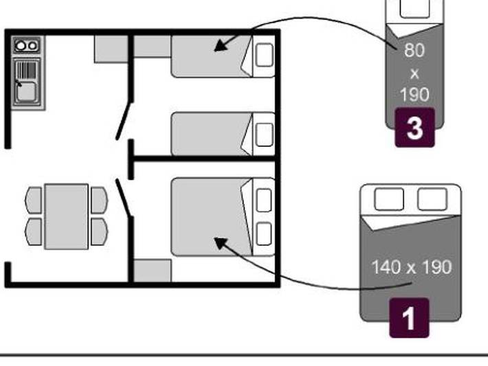 Camping pour 5 personnes à Jard-sur-Mer - 3