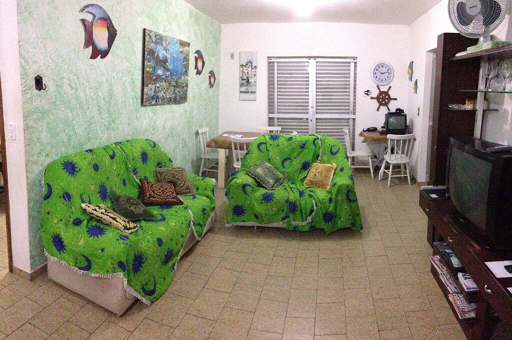 Casa Sabiás 2 Blocks Strand Christ, Billardtisch Tischtennis Volleyball Spiel Churrasq in Guaratuba, Paraná