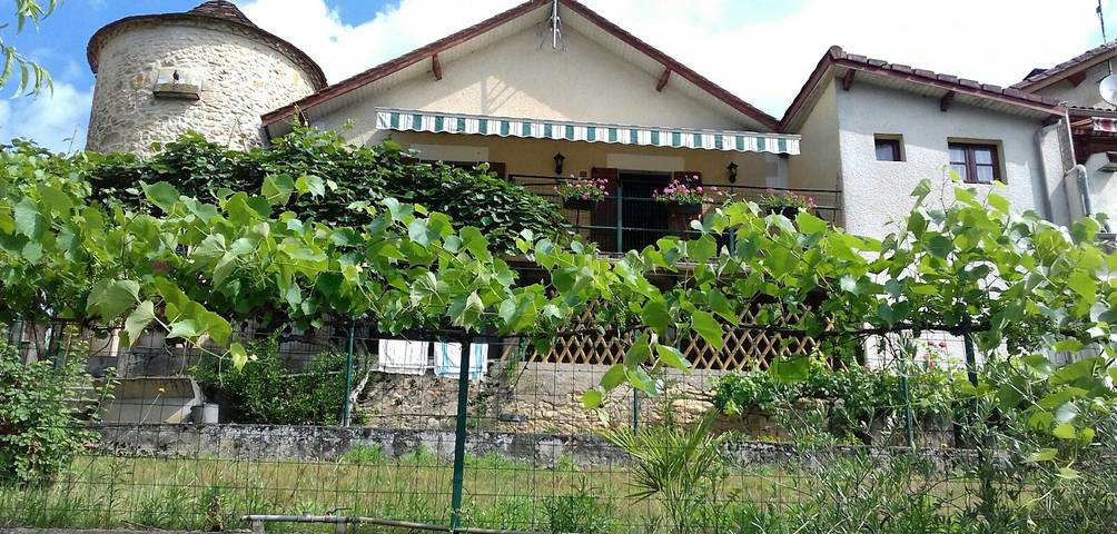 Location de vacances pour 4 personnes, avec balcon et jardin en Dordogne - 2
