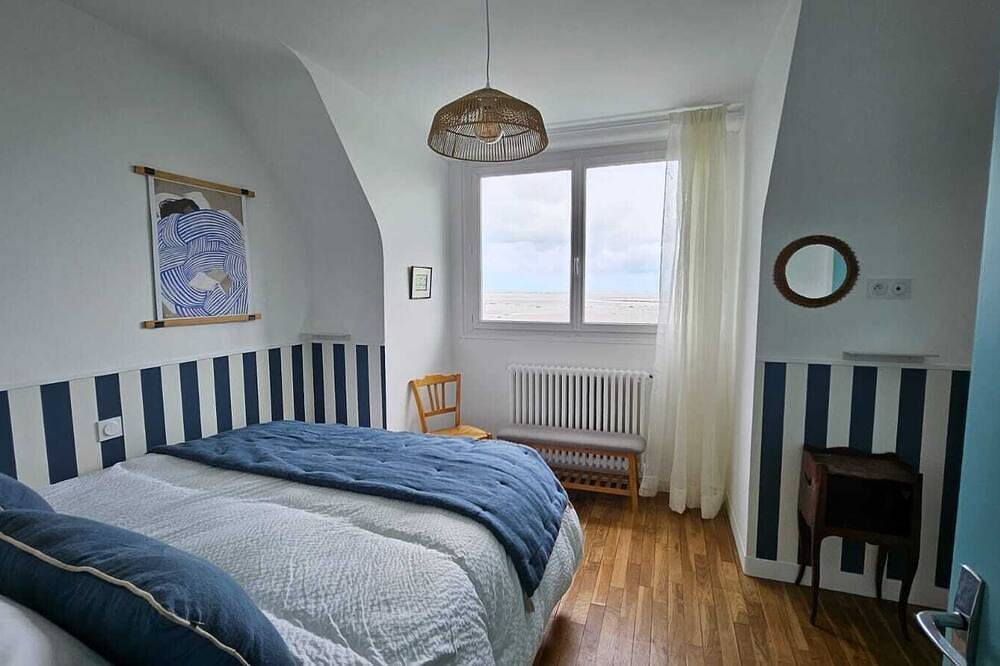 Panoramic view of Mont-Saint-Michel Bay - Spa - 12 people in Le Vivier-sur-Mer, Bahía del Monte Saint-Michel