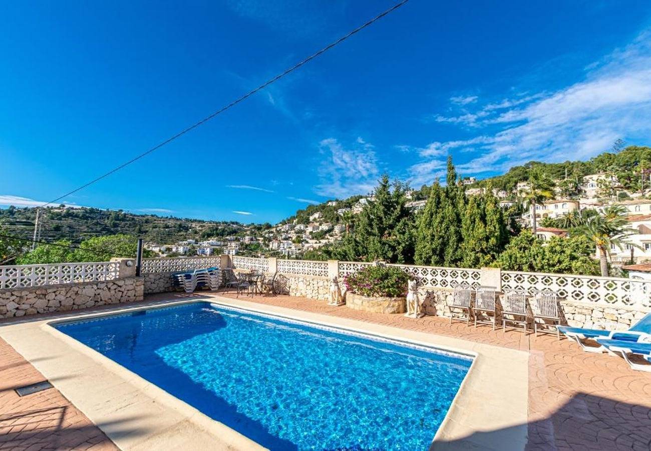 Villa 'Monique' with Private Pool, Wi-Fi and Air Conditioning in Benissa, Costa Blanca