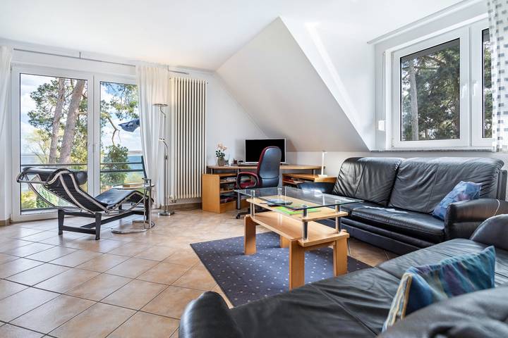 Ferienwohnung für 6 Personen, mit Balkon und Garten sowie Seeblick, mit Haustier in Röbel-Müritz - 2