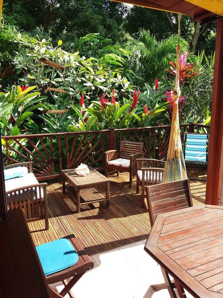 Location de vacances pour 2 personnes, avec piscine ainsi que terrasse et jardin à Pointe-Noire - 3