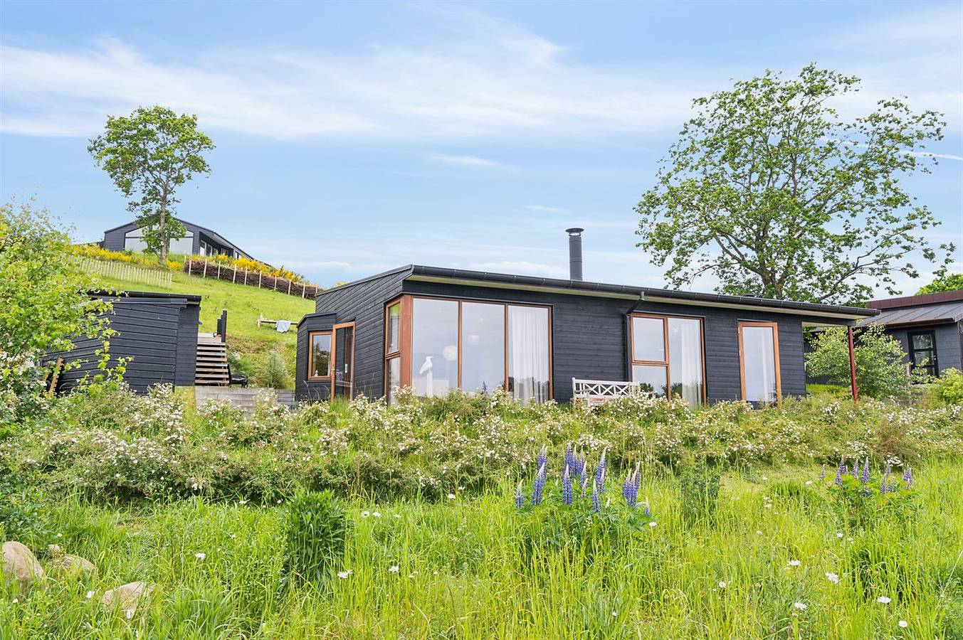 Pet friendly home in Glesborg with house sea view in Bønnerup Strand, Glesborg