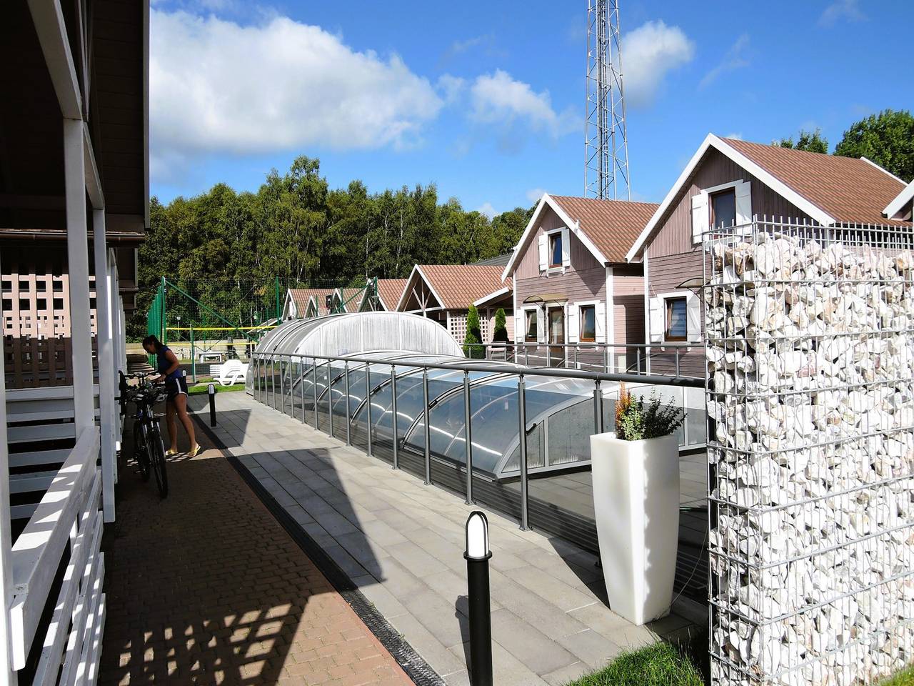 Ferienhäuser mit Pool, Misdroy in Międzyzdroje, Misdroy (Gemeinde)