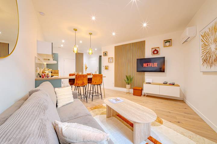 Appartement de vacances pour 4 personnes, avec balcon