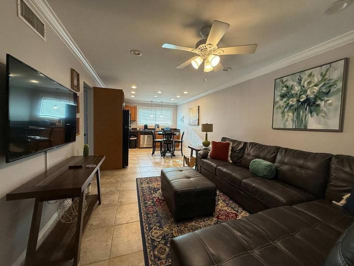 Appartement de vacances pour 4 personnes, avec jardin et piscine