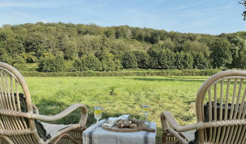 Maison de vacances pour 2 personnes, avec terrasse dans Côte-d'Or