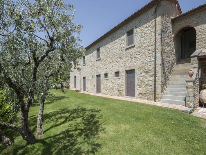 Vakantiehuis voor 13 personen, met zwembad en tuin, kindvriendelijk in Cortona