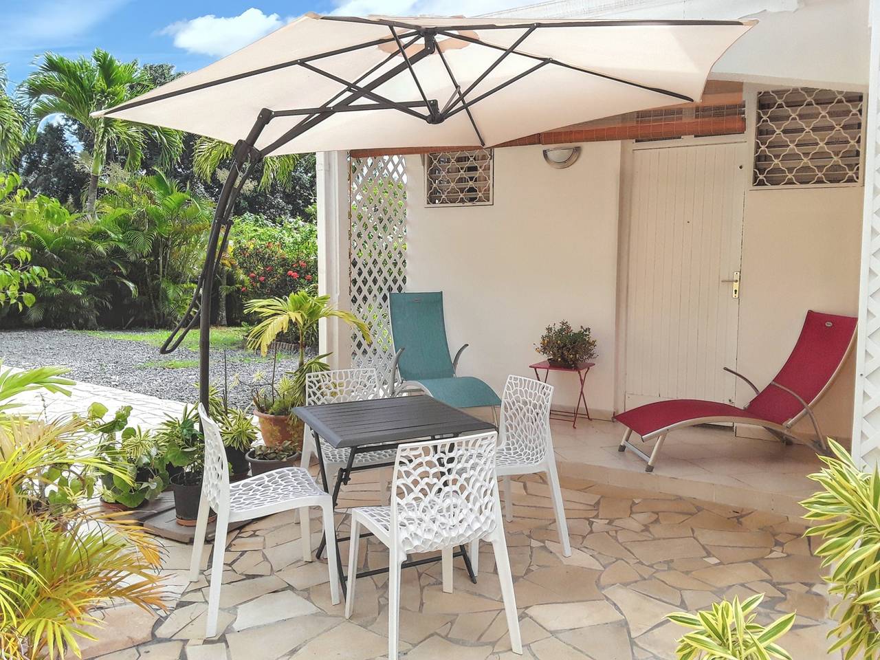 Entire apartment, Cosy apartment in Sainte Rose / 50 m² / Shared pool in Sainte-Rose, Guadeloupe (Caribbean)