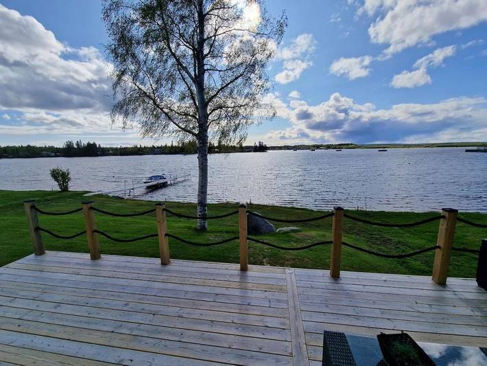 Location de vacances pour 4 personnes, avec jardin et vue sur le lac ainsi que vue et sauna à Umea - 4
