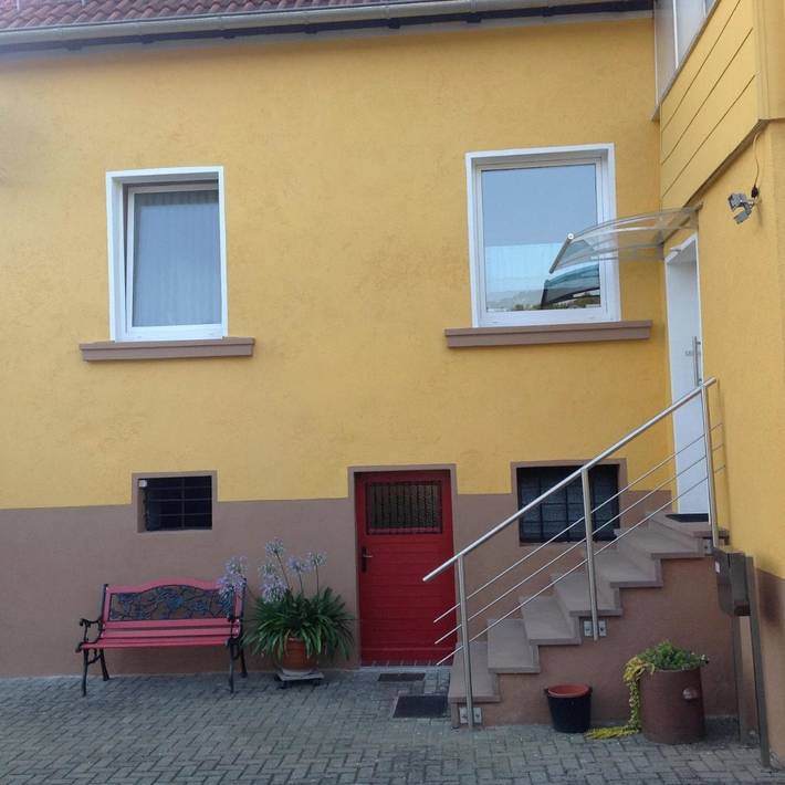 Ferienwohnung für 2 Personen, mit Balkon und Terrasse sowie Garten und Ausblick in Homburg - 3