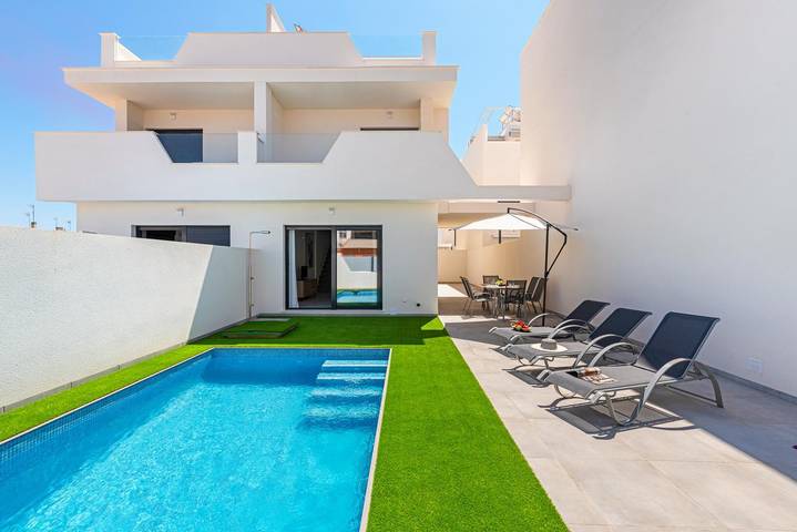 Casa rural para 6 personas, con balcón y jardín en San Javier - 2