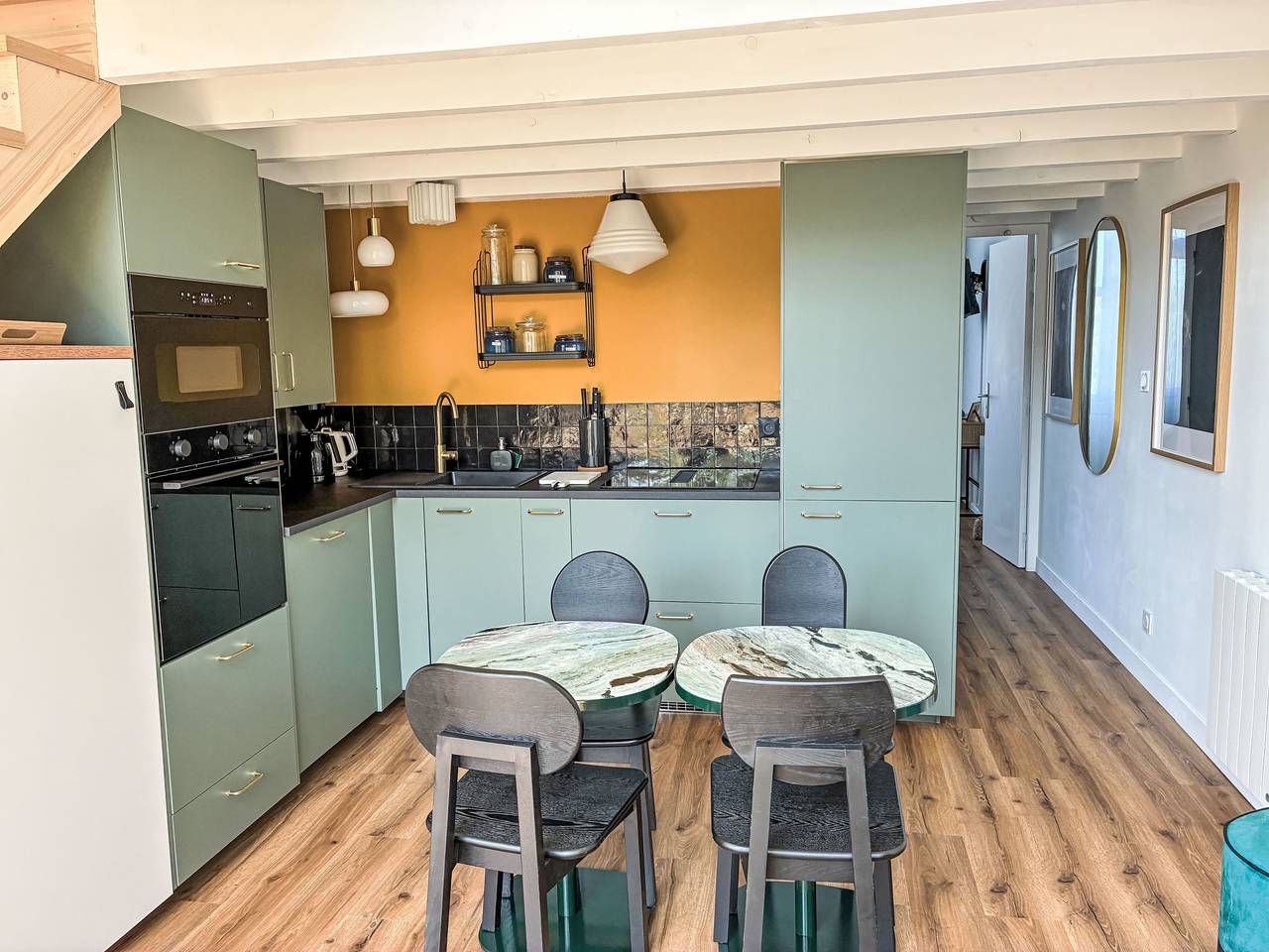 Ganze Wohnung, Apartment "Blue dream" in Strandnähe in Carantec, Ceinture Dorée