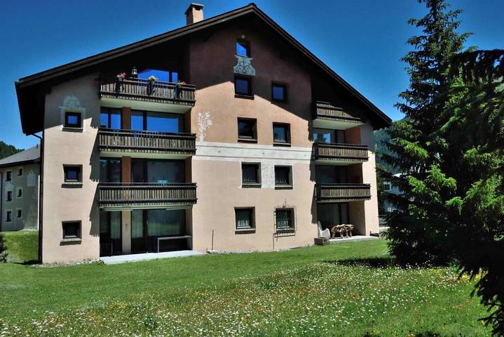 Ferienwohnung für 4 Personen, mit Garten und Balkon in Bever - 2
