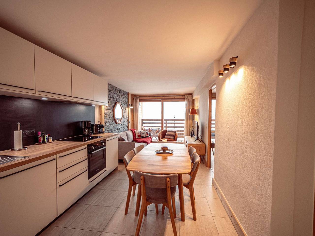 Apartamento entero, Impresionante apartamento centro estaciã³n - 6 pers. in Plagne Centre, La Plagne-Tarentaise