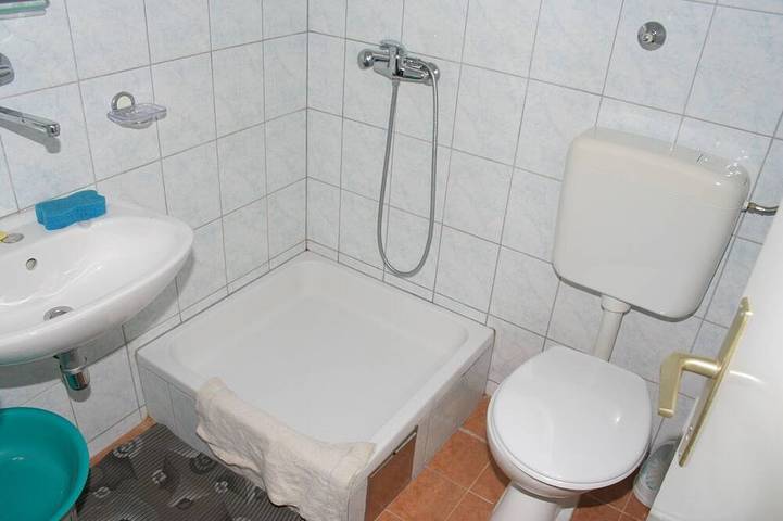 Appartement entier, Appartement d'une chambre avec la terrasse et la vue sur le mer Podgora, Makarska in Podgora (Split-Dalmatie), Makarska riviera