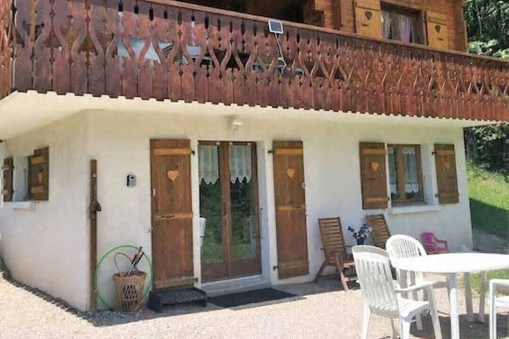 Chalet voor 4 personen, met tuin en terras in Les Gets