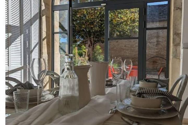 Gîte pour 4 personnes, avec terrasse à Sainte-Marie-sur-Ouche