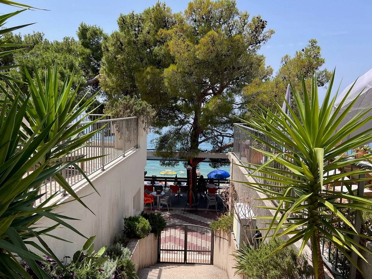 Ganze Wohnung, 1-Zimmer-Ferienwohnung am Strand Tucepi, Makarska A-21719-a in Tucepi, Makarska Riviera