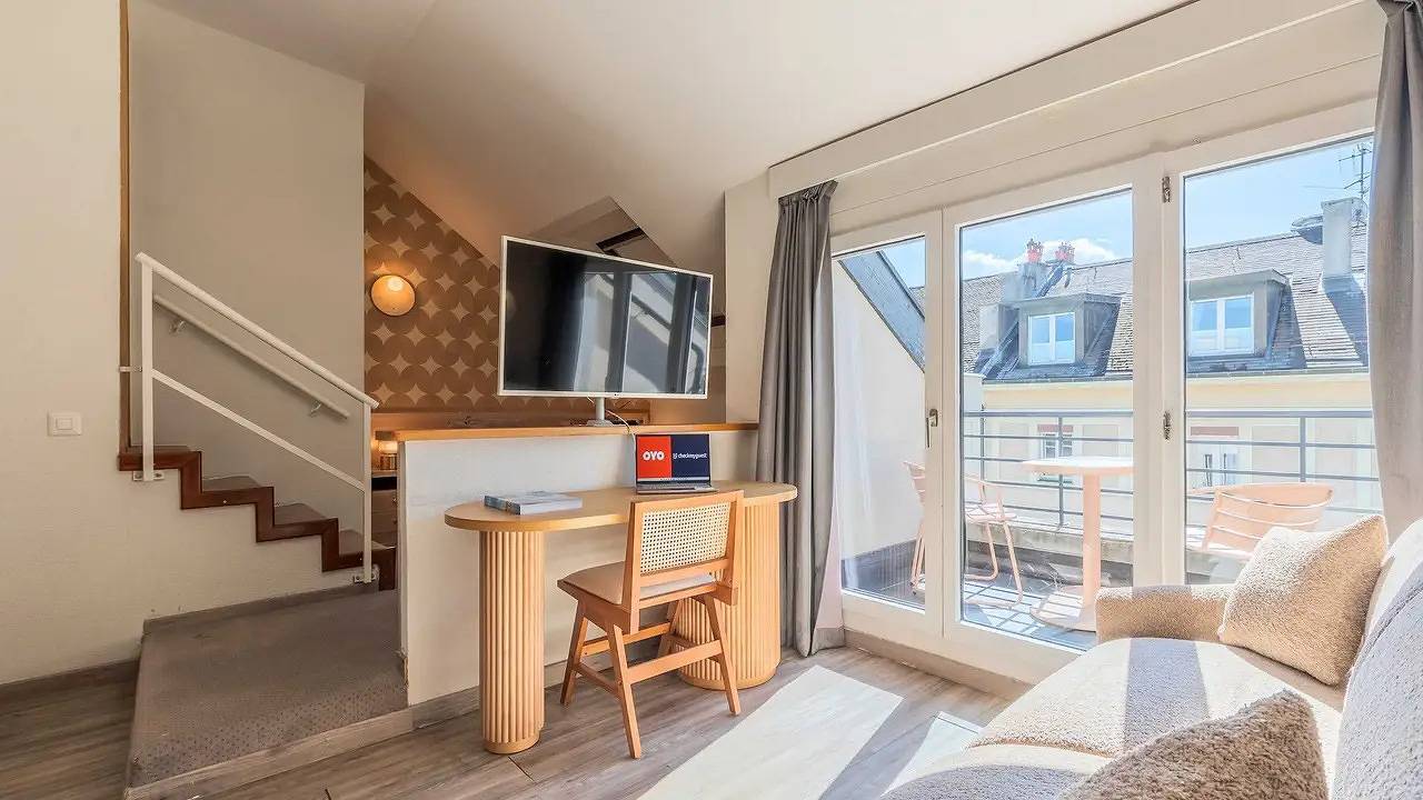 Appartement de vacances entier, Ferienwohnung für 4 Personen (26 m²) in Genf in Pâquis, Genève