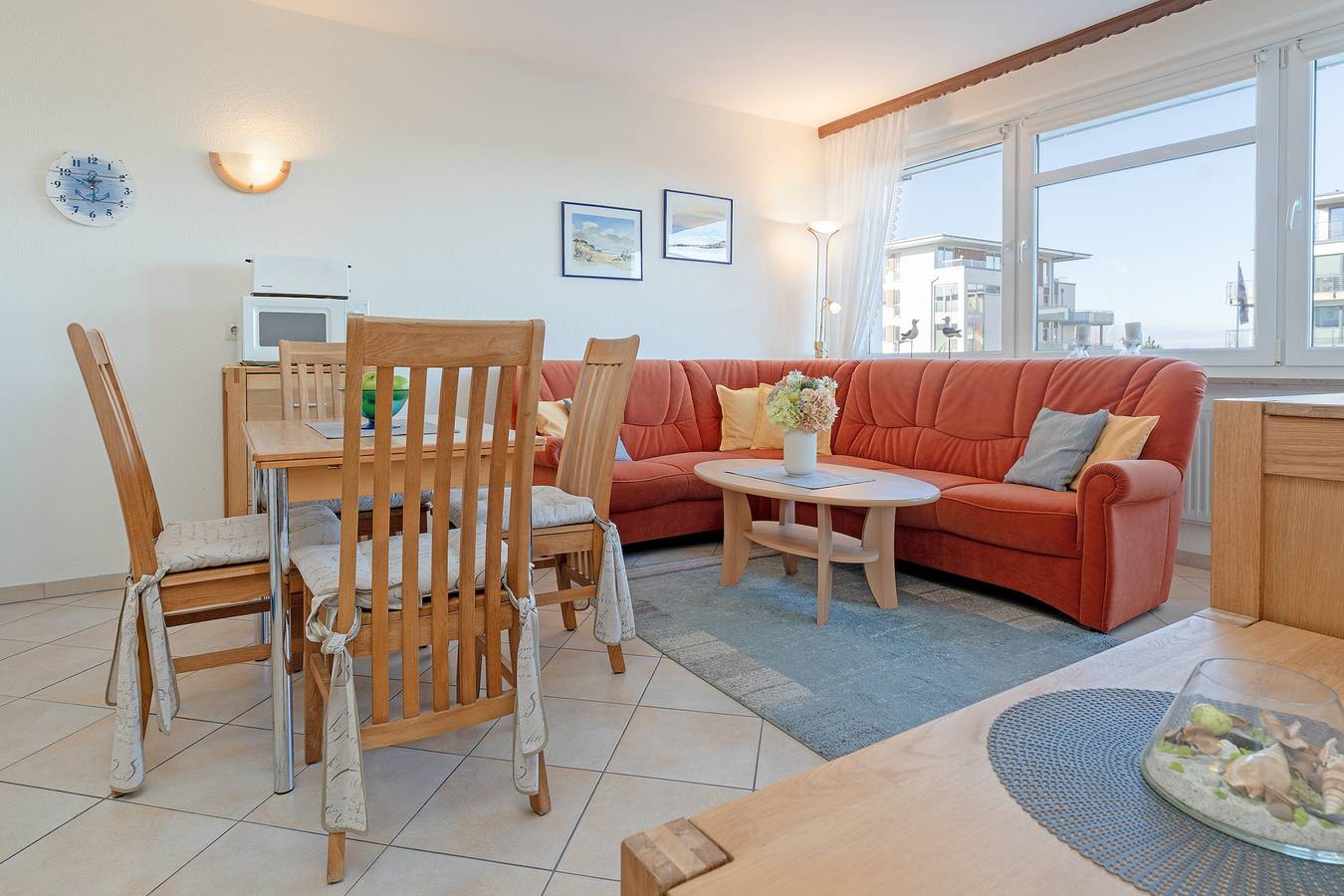 Ganze Ferienwohnung, Haus Aquamarina Strandpanorama 19 in Steinwarder, Heiligenhafen