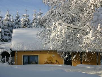 Ferienhaus für 2 Personen, mit Garten im Erzgebirge