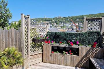 Location de vacances pour 5 personnes, avec sauna et jardin ainsi que jacuzzi et terrasse dans Palais Bénédictine (Fécamp)