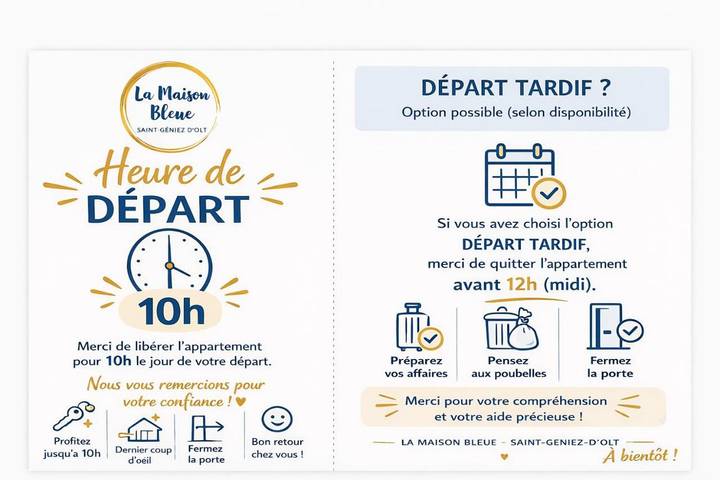 Gîte pour 4 personnes, avec vue ainsi que jardin et piscine, animaux acceptés à Saint-Geniez-d'Olt - 3