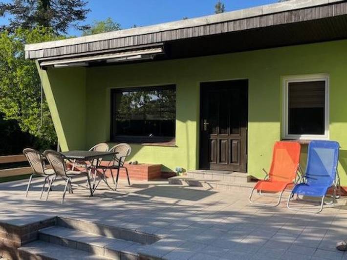Ferienhaus für 2 Personen, mit Terrasse und Garten