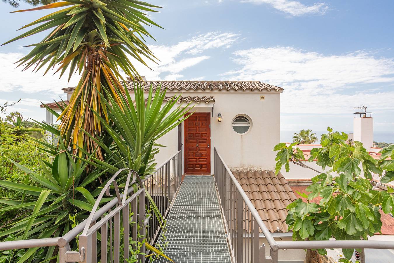 Casa de vacaciones 'Casa Karen' con vistas al mar, terraza privada y Wi-Fi in Santa Maria de Llorell, Tossa de Mar