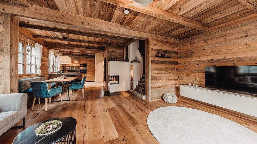 Hütte für 4 Personen, mit Terrasse und Whirlpool sowie Sauna in Bad Kleinkirchheim