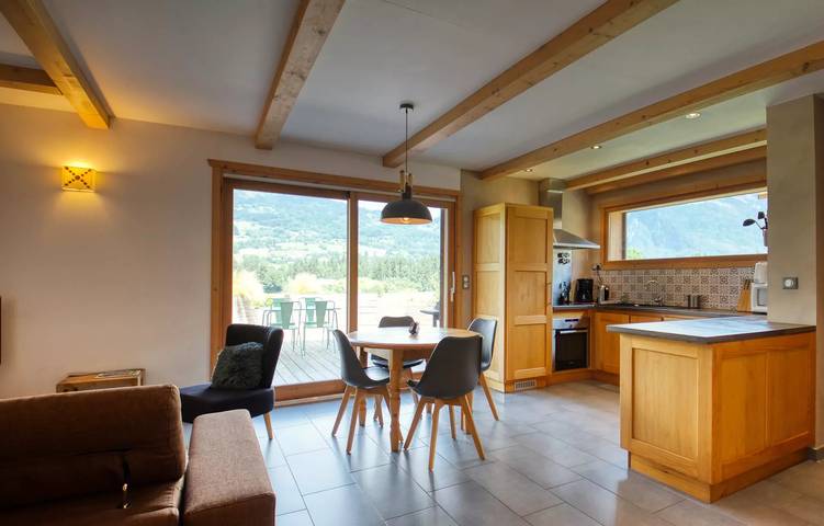 Ganze Wohnung, Schöne 2-Zimmer-Wohnung im Reihenhaus in Station de Morillon, Samoëns