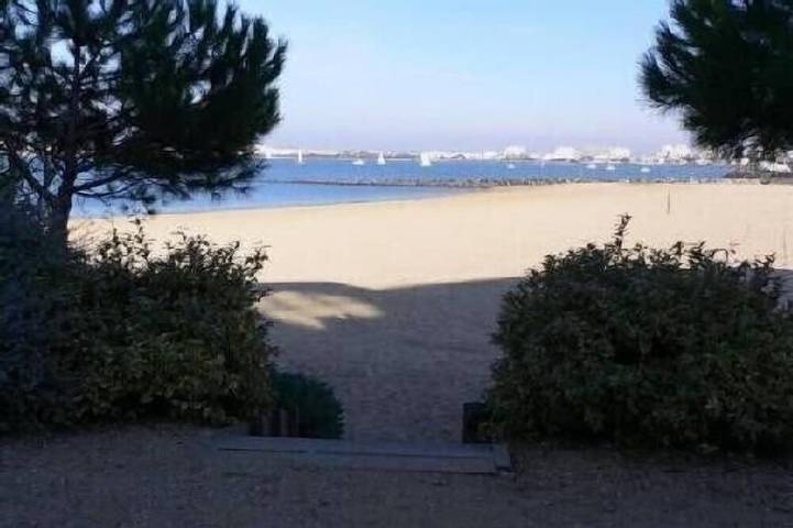 Gîte pour 4 personnes, avec balcon dans Plage Des Minimes