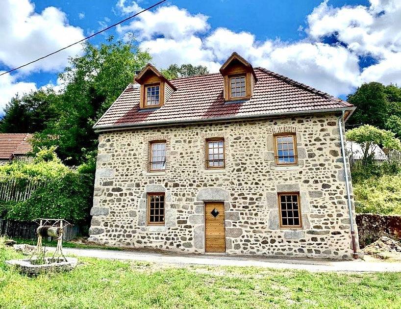 Maison limousine à Millevaches in Croze, Parc Naturel Régional de Millevaches en Limousin