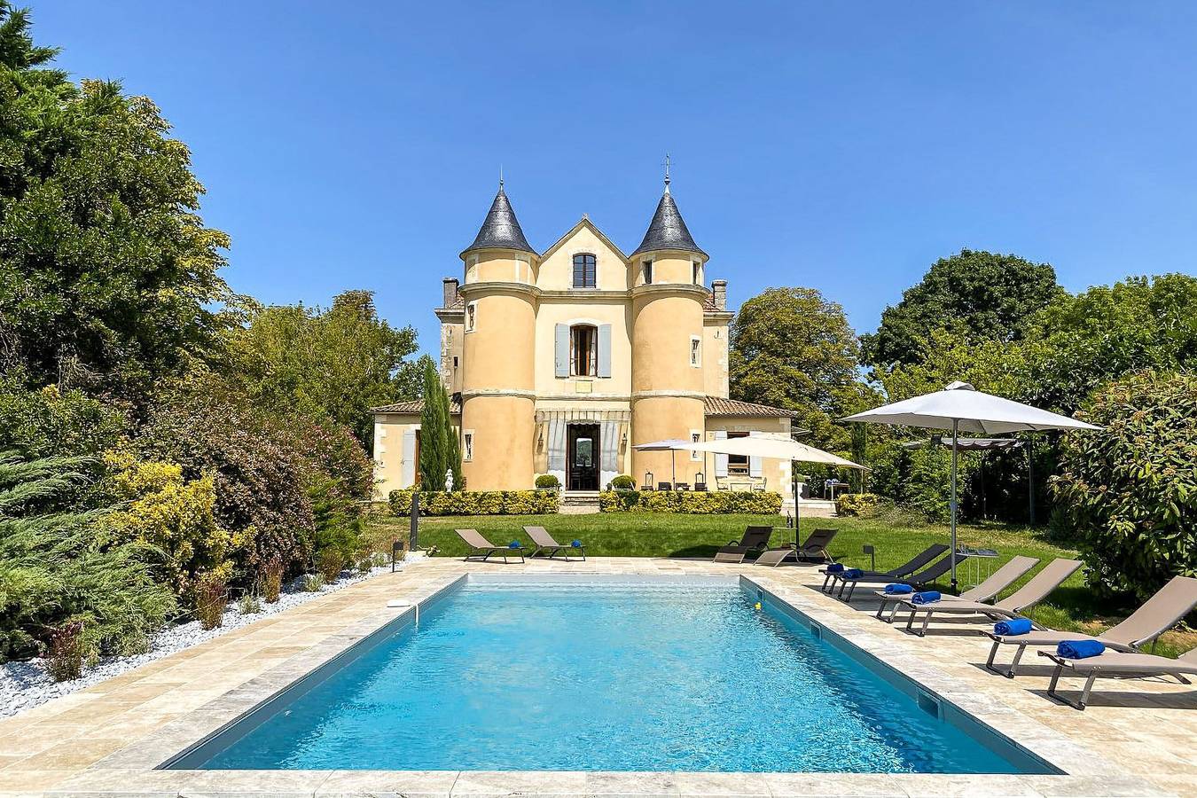 Château pour 10 personnes avec jardin in Puymiclan, Région de Marmande
